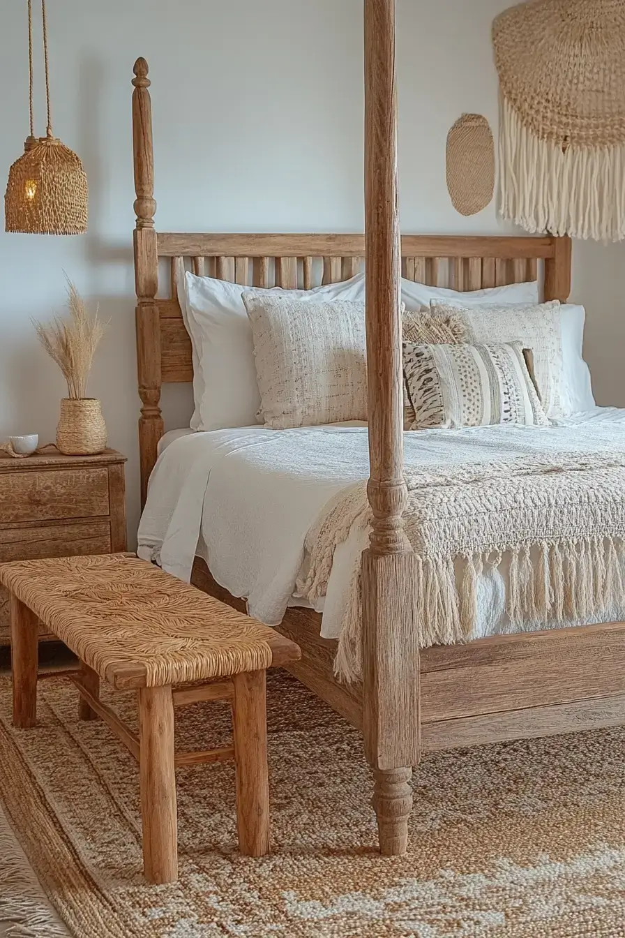 afro boho bedroom