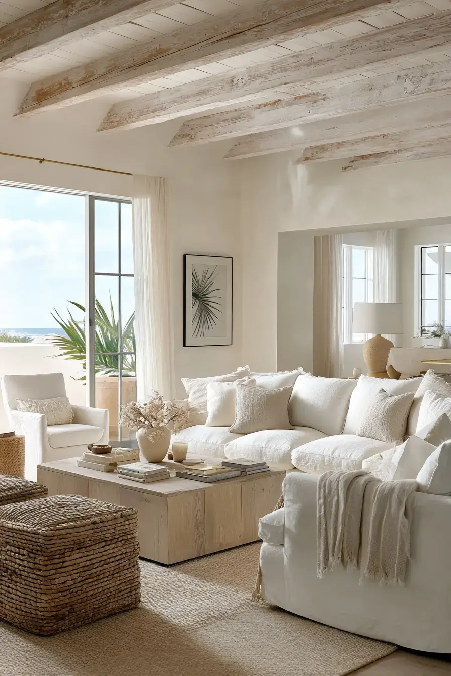 modern coastal living room