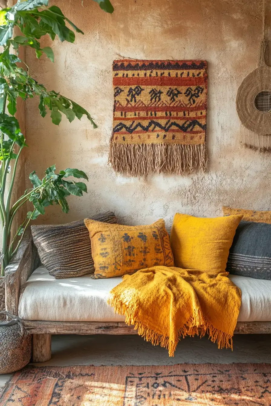 29 Afro Bohemian Style Decor Ideas That Make a Room Feel Collected, Not Decorated afro bohemian style decor