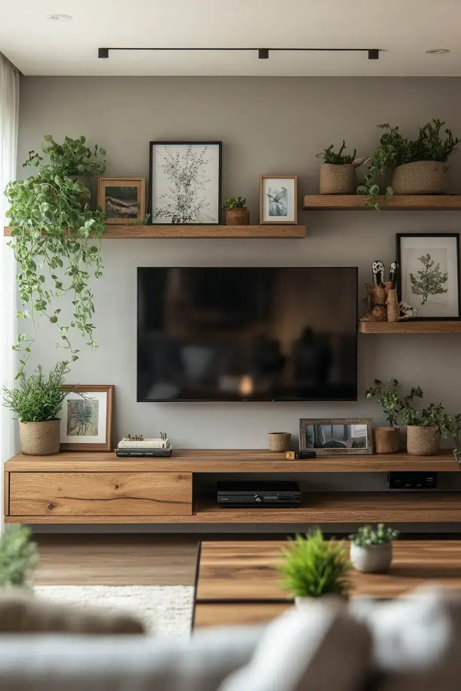 29 TV Unit Decor Ideas That Make the Living Room Feel Pulled Together tv unit decor