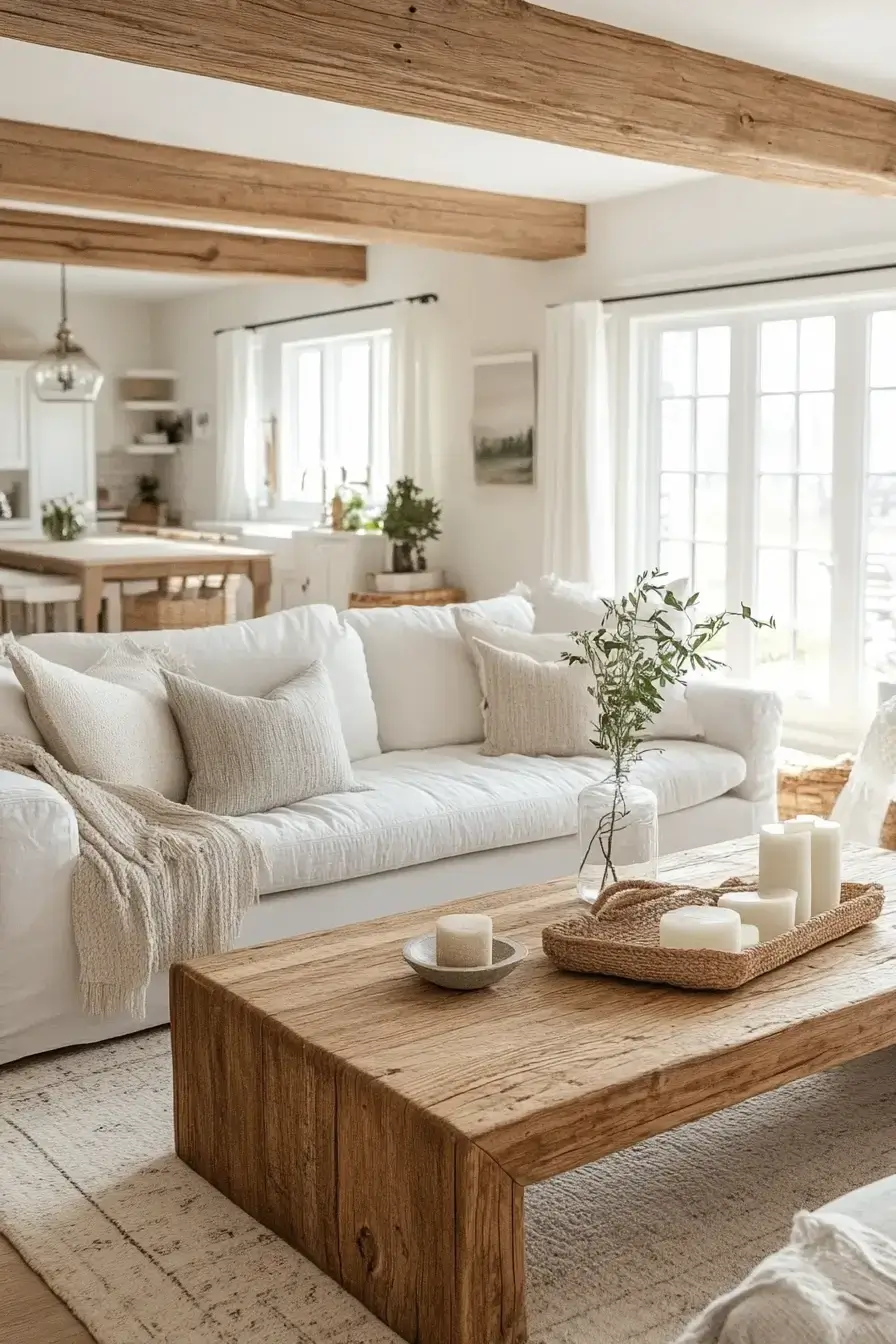 29 Rustic Farmhouse Living Room Ideas That Feel Lived-In, Not Staged rustic farmhouse living room