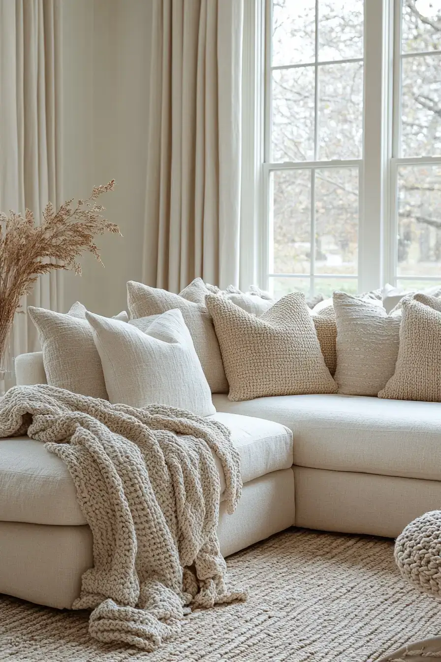 beige living room