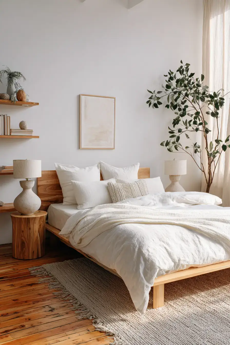 29 Cozy Minimalist Bedroom Ideas That Invite You to Slow Down cozy minimalist bedroom