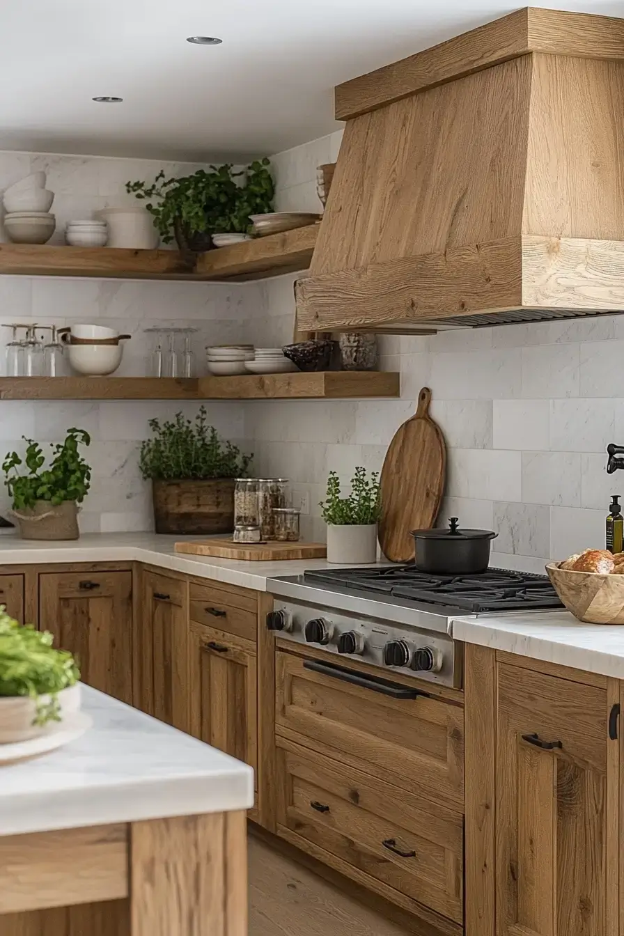 29 Rustic Kitchen Cabinets That Bring Real Wood Warmth Back rustic kitchen cabinets