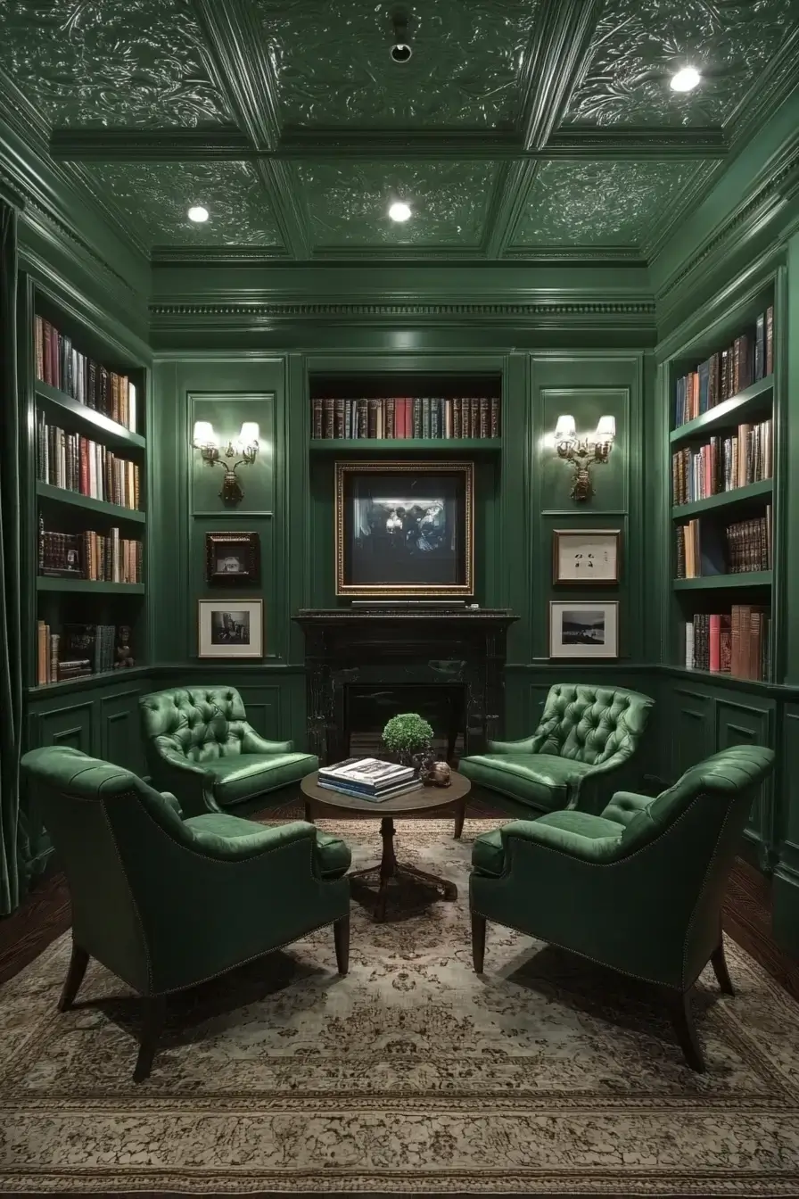 29 Emerald Green Living Room Ideas That Feel Rich Without Trying emerald green living room