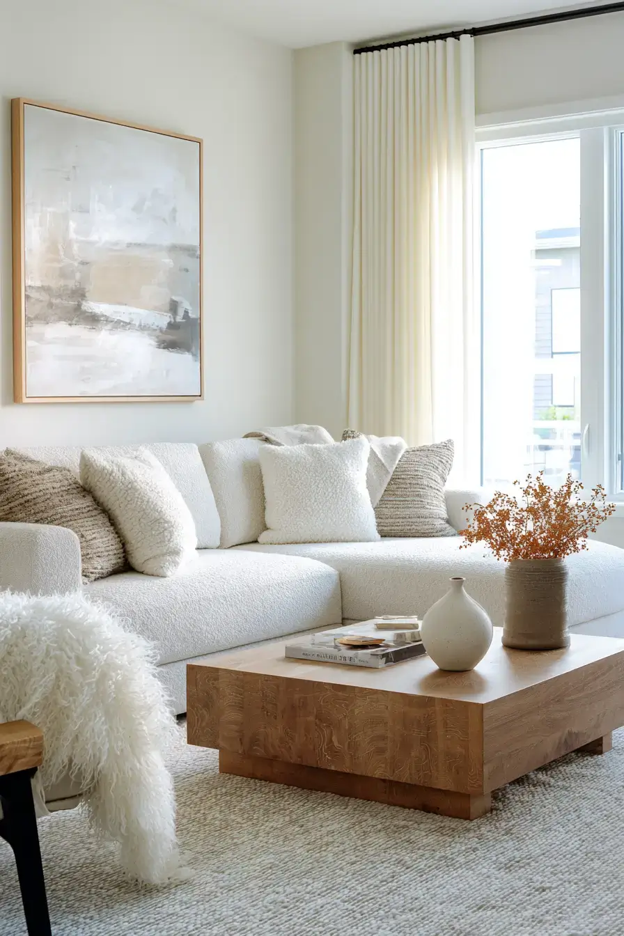29 Cozy Minimalist Living Room Ideas That Feel Like a Hug cozy minimalist living room