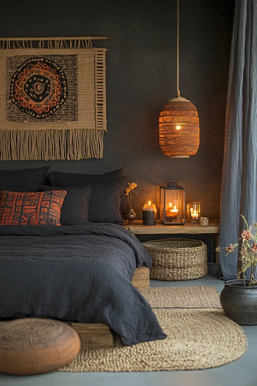 29 Afro Boho Bedroom Ideas That Turn Sleep Spaces Into Sanctuaries afro boho bedroom