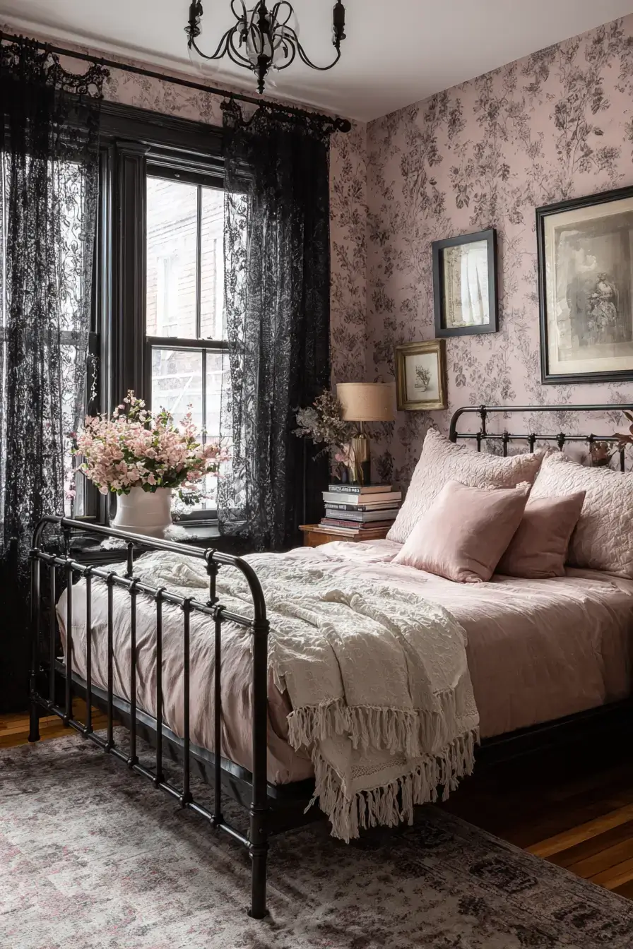 29 Black Themed Bedroom Ideas That Read Cozy, Not Cold black themed bedroom
