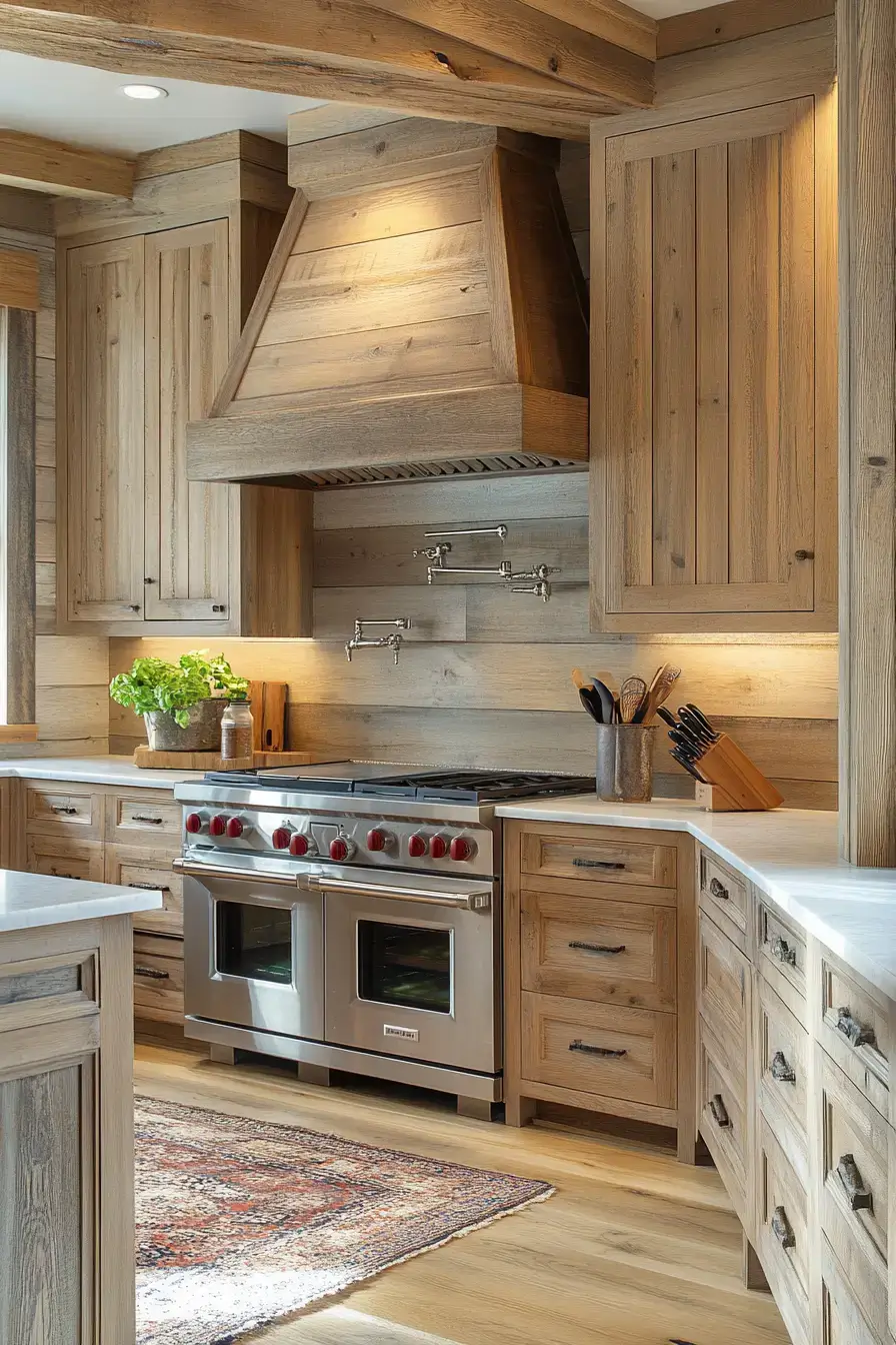 29 Rustic Kitchen Cabinets That Bring Real Wood Warmth Back rustic kitchen cabinets