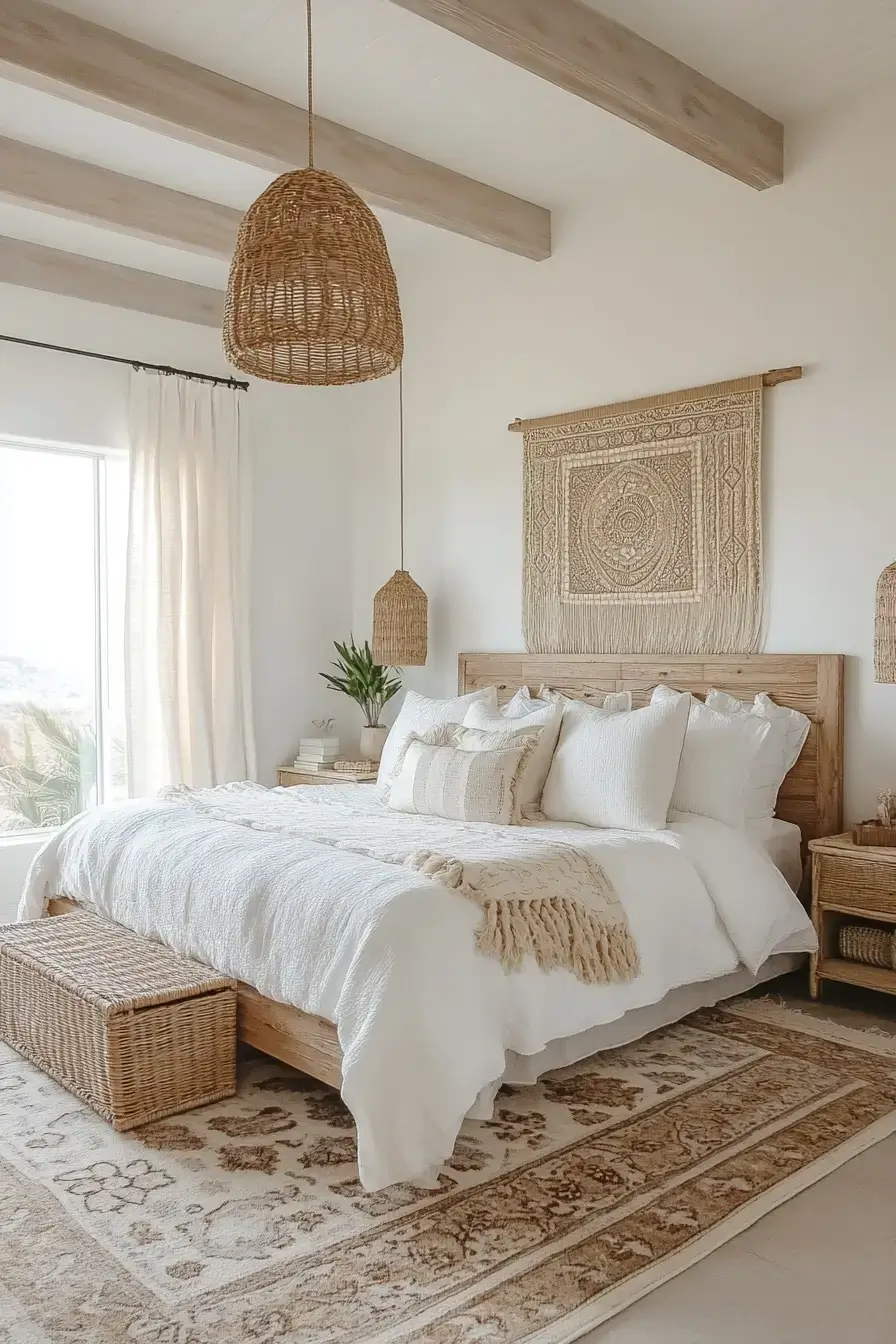29 Afro Boho Bedroom Ideas That Turn Sleep Spaces Into Sanctuaries afro boho bedroom