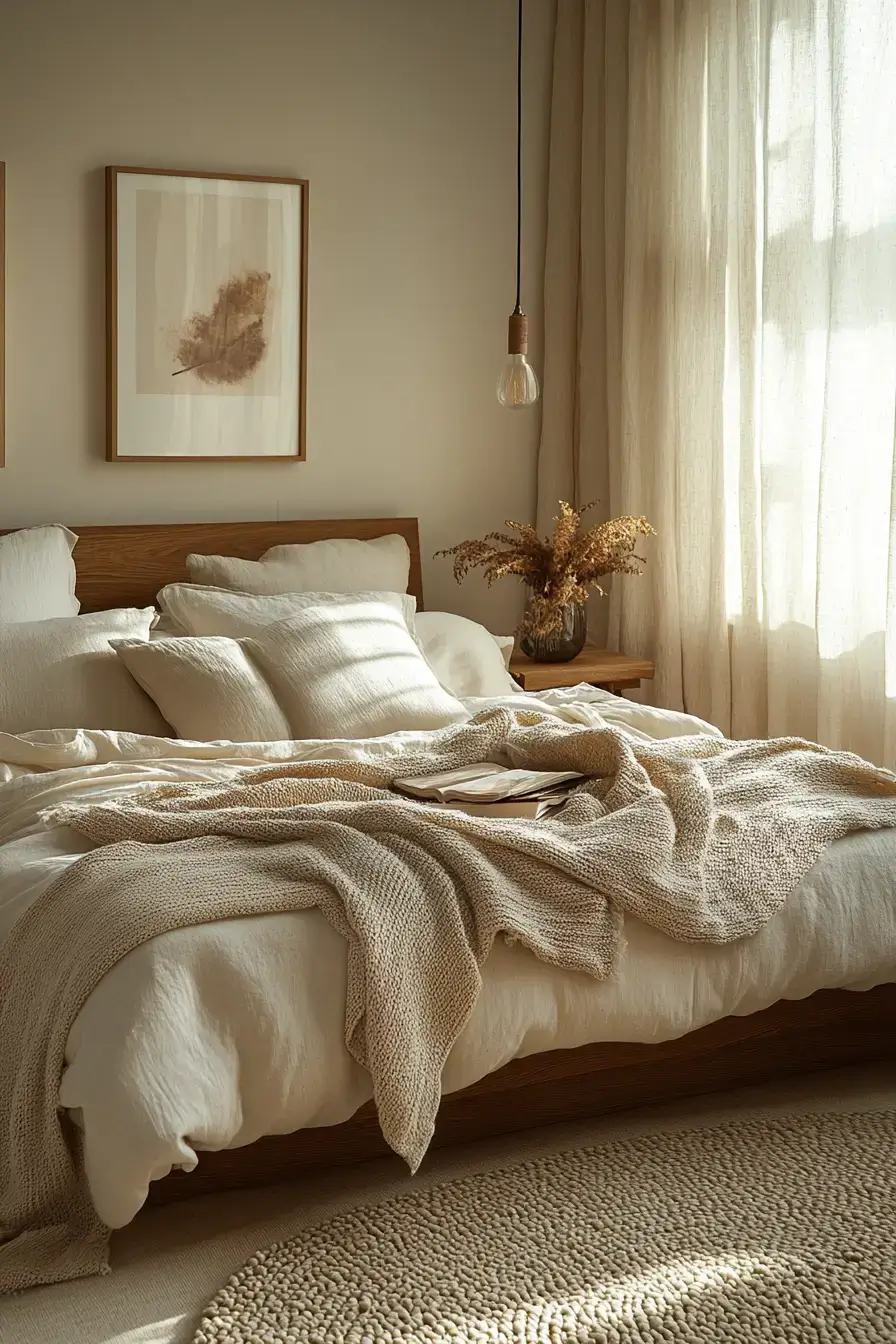 29 Beige Bedroom Ideas for Waking Up with the Light beige bedroom