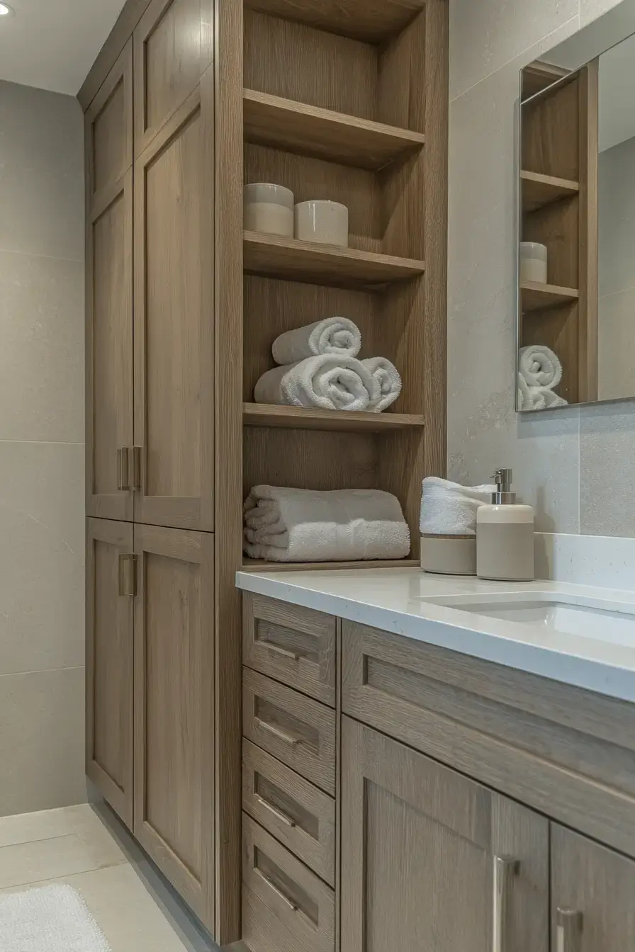 33 Bathroom Cabinet Ideas Built Around Real Storage Habits bathroom cabinet ideas