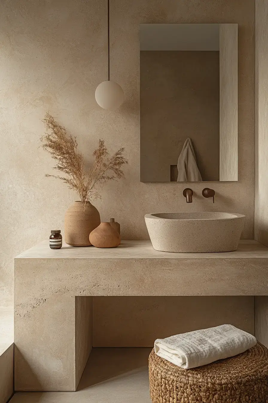 27 Beige Bathroom Looks That Stay Calm Even on Busy Mornings beige bathroom ideas