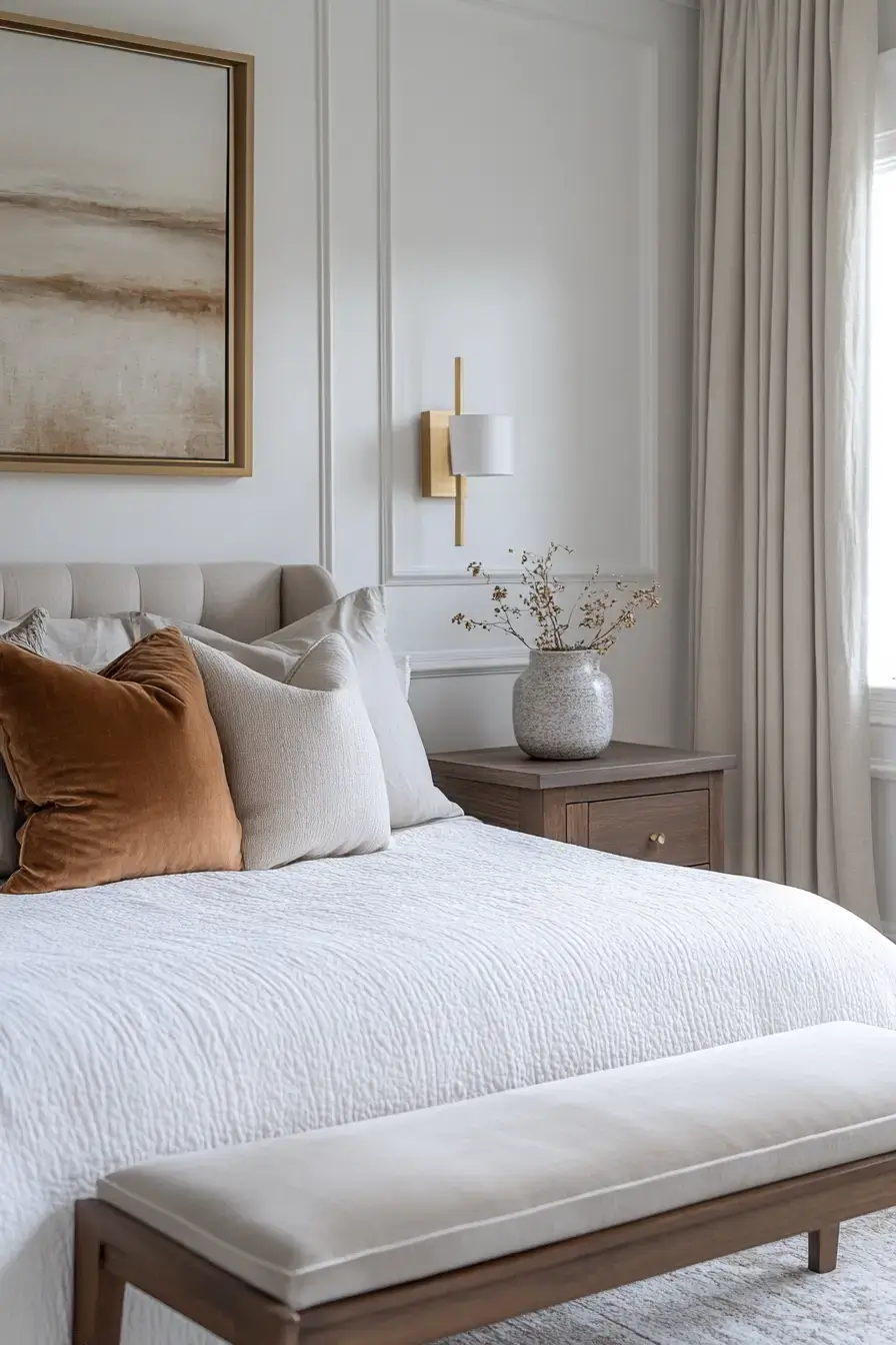 29 Minimalist Boho Bedroom Ideas That Balance Bare and Cozy minimalist boho bedrooms