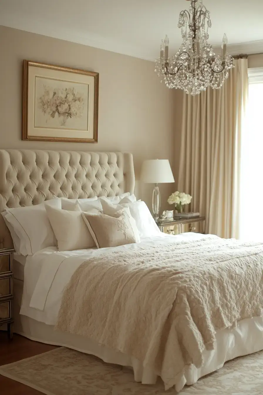 29 Beige Bedroom Ideas for Waking Up with the Light beige bedroom