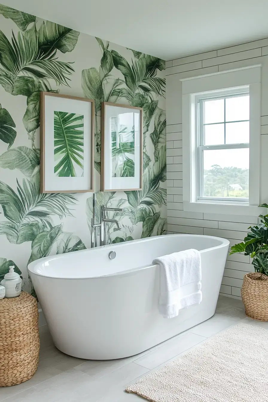 29 Modern Coastal Bathroom Ideas That Feel Spa-Calm modern coastal bathroom