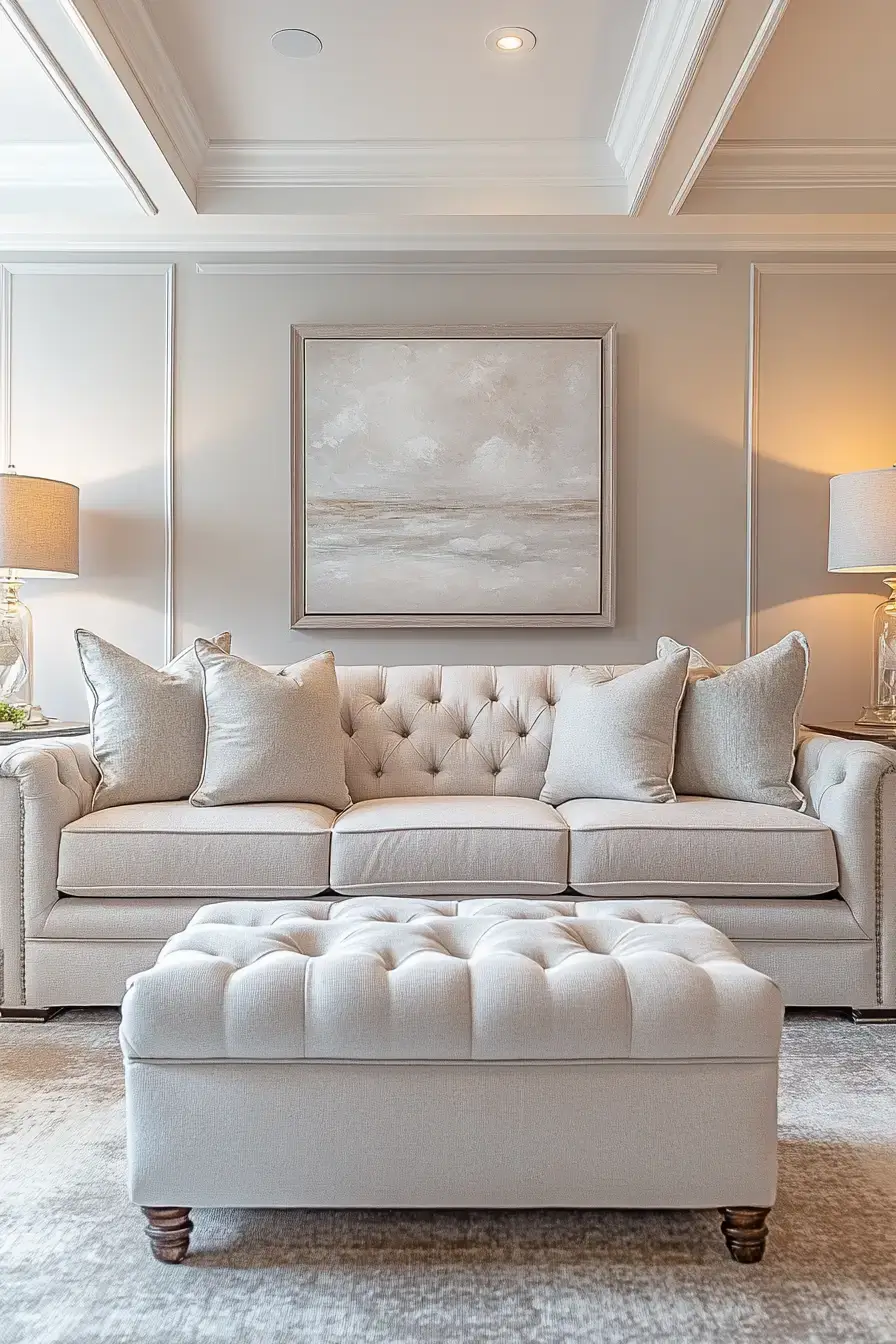 25 Grey and Beige Living Room Mixes That Actually Stay Warm grey and beige living room