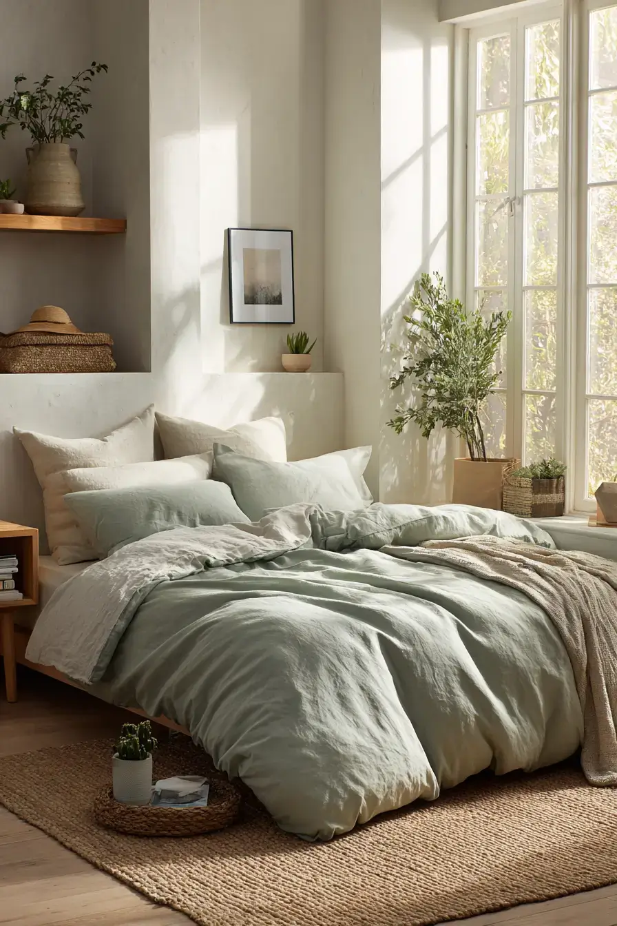 29 Cozy Minimalist Bedroom Ideas That Invite You to Slow Down cozy minimalist bedroom