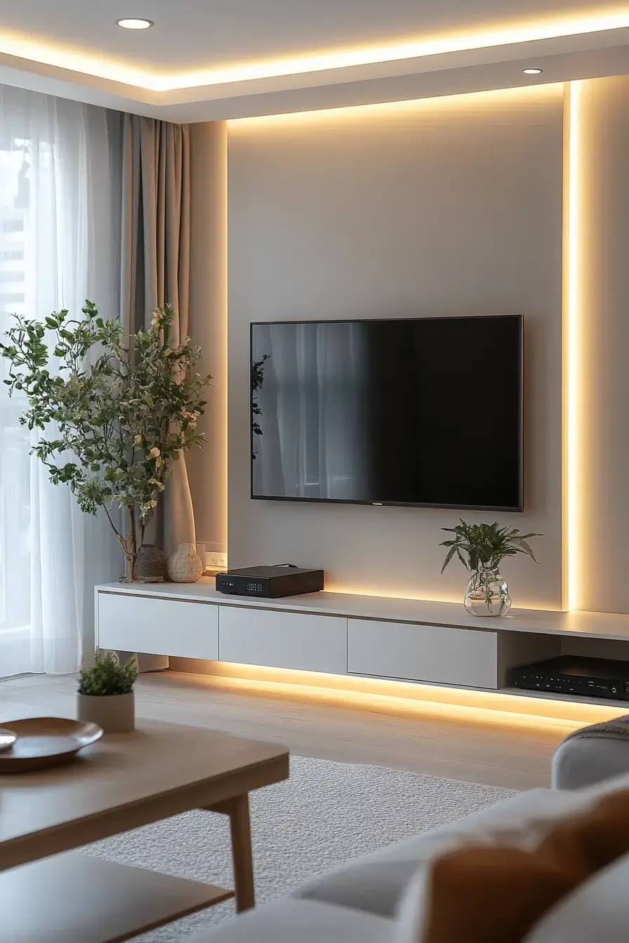 29 TV Unit Decor Ideas That Make the Living Room Feel Pulled Together tv unit decor