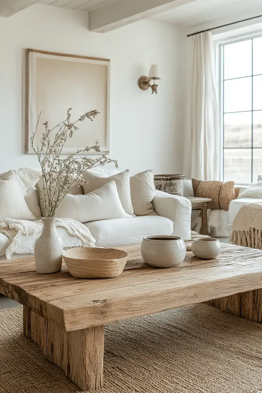 coastal casual living room