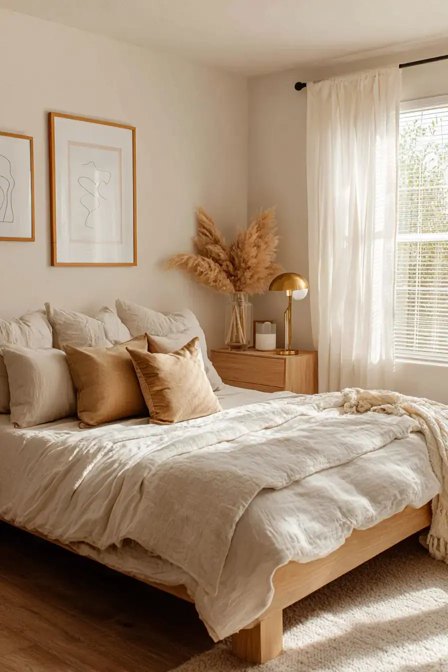 29 Cozy Minimalist Bedroom Ideas That Invite You to Slow Down cozy minimalist bedroom