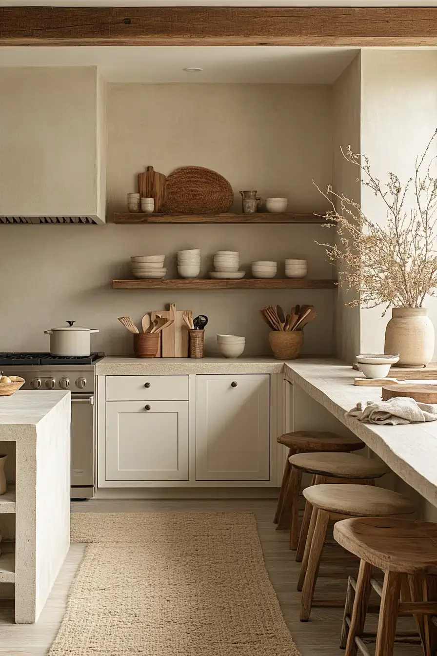 29 Beige Kitchen Ideas That Quietly Shift With the Light All Day beige kitchen