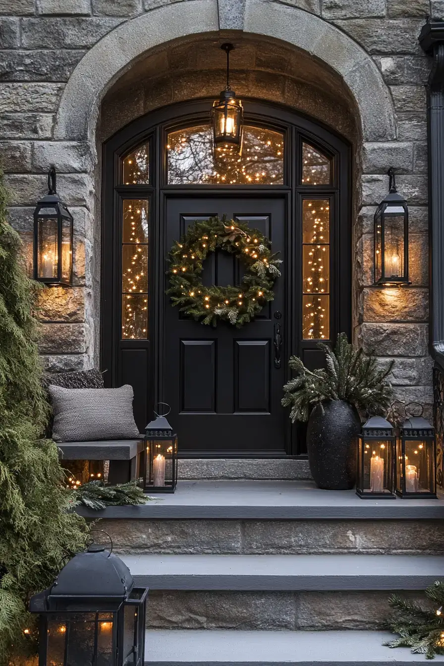 23 Front Porch Christmas Decor Looks That Last Through January front porch christmas decor
