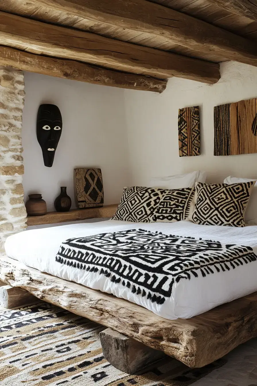 29 Afro Boho Bedroom Ideas That Turn Sleep Spaces Into Sanctuaries afro boho bedroom