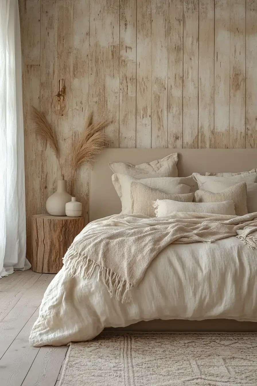 29 Minimalist Boho Bedroom Ideas That Balance Bare and Cozy minimalist boho bedrooms