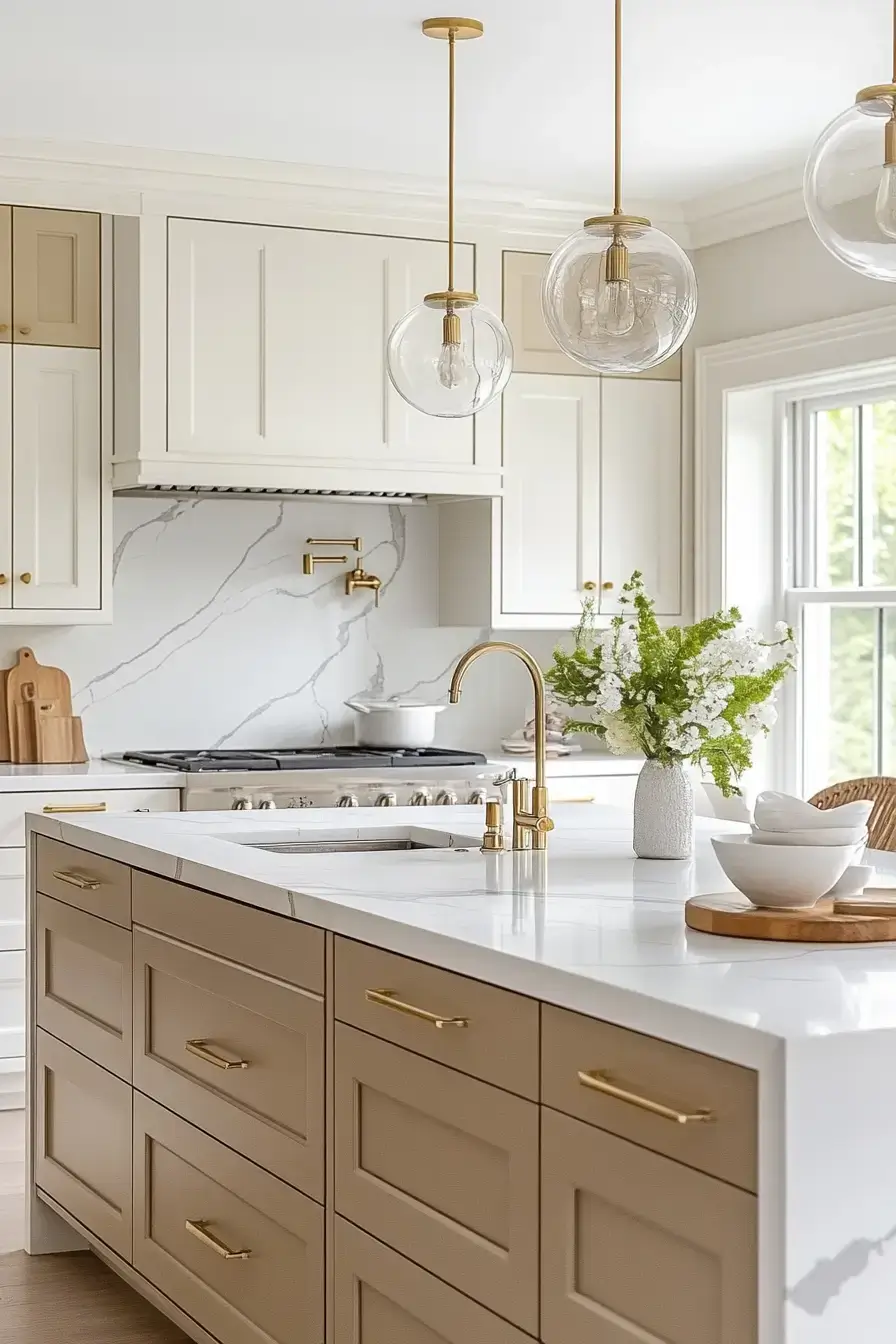 29 Beige Kitchen Ideas That Quietly Shift With the Light All Day beige kitchen