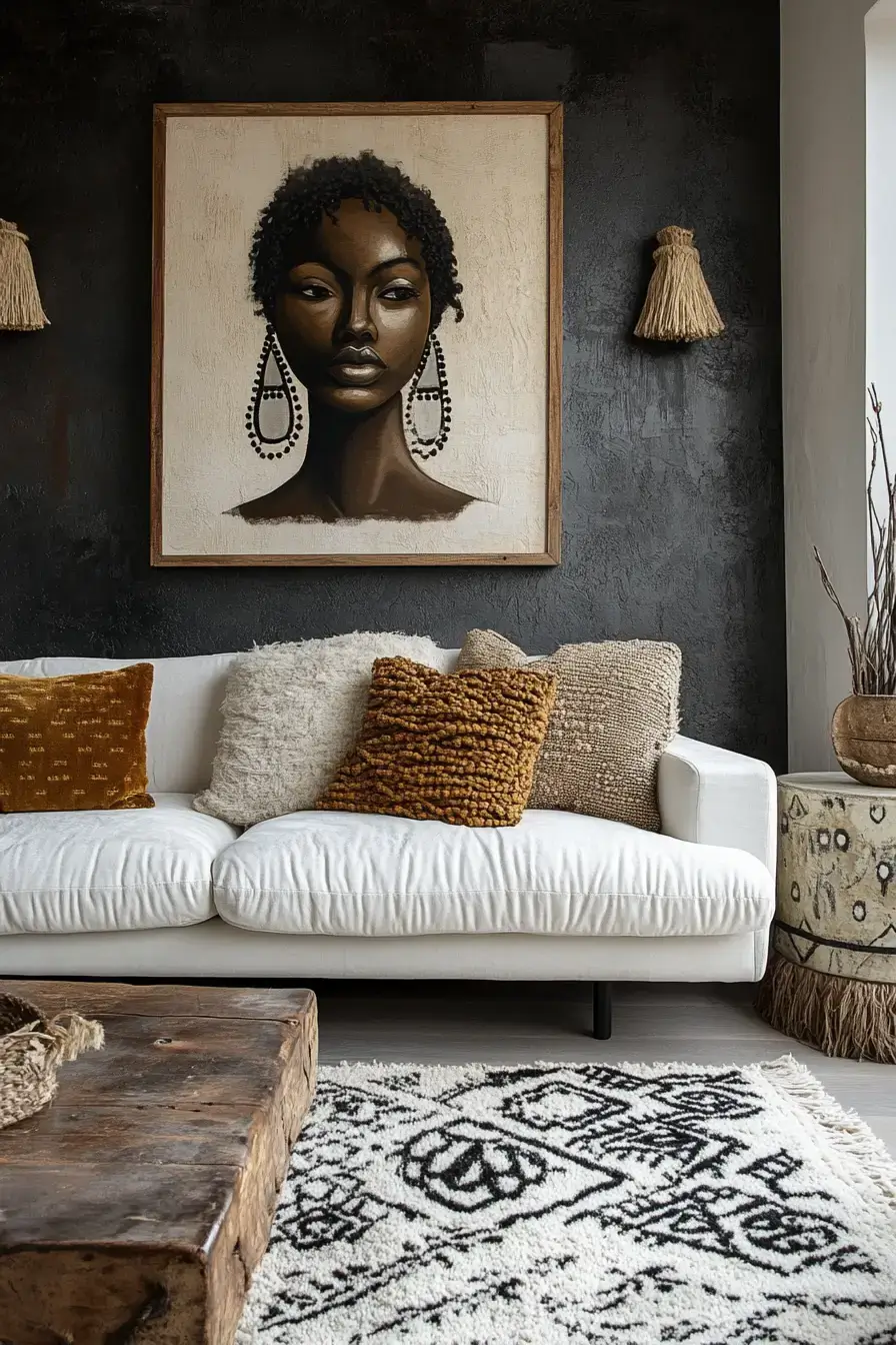 29 Afro Chic Home Decor Ideas That Mix Heritage With Quiet Confidence afro chic home decor