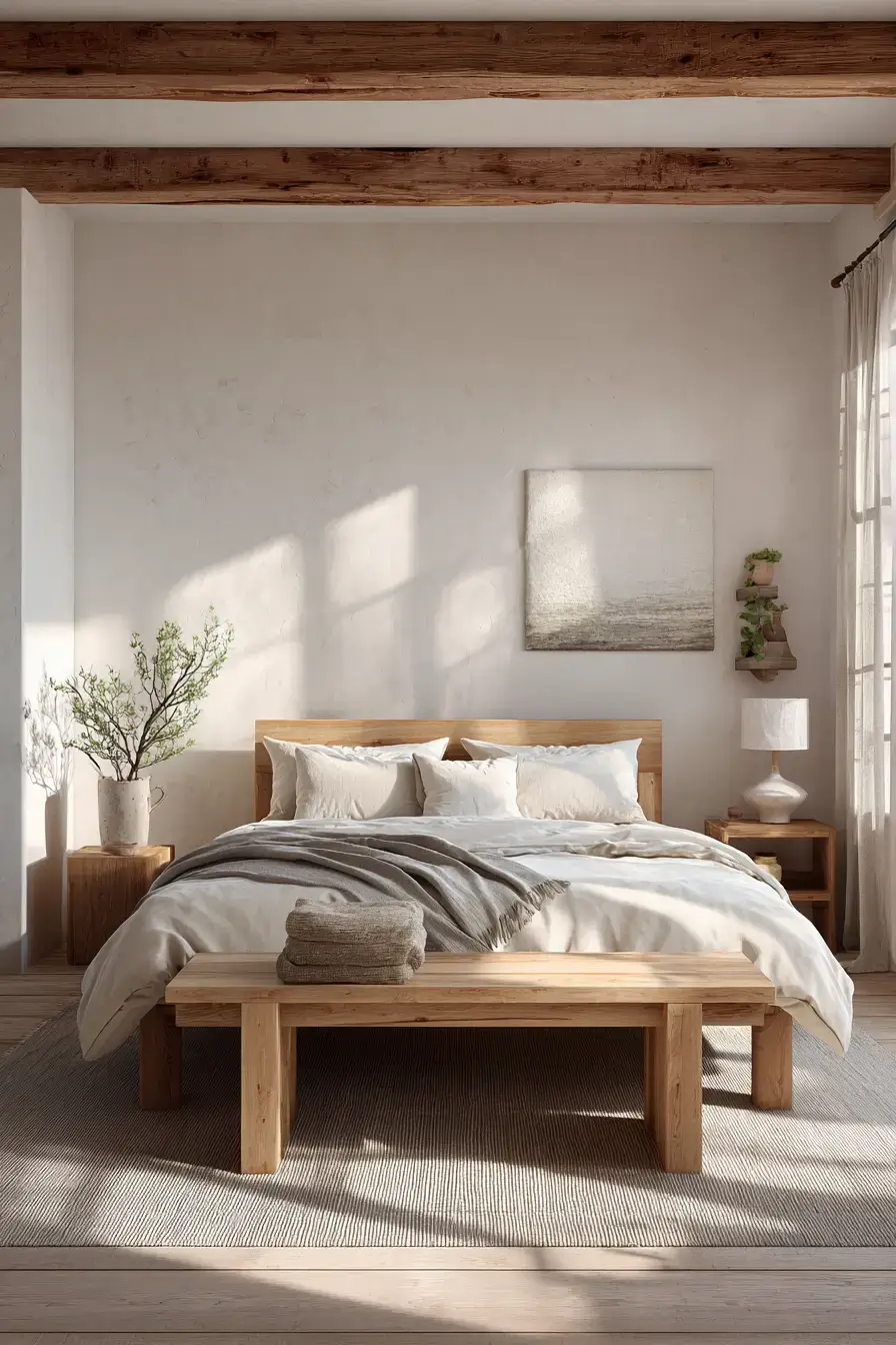 29 Cozy Minimalist Bedroom Ideas That Invite You to Slow Down cozy minimalist bedroom
