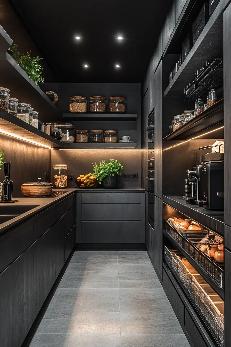 27 Kitchen Pantry Designs Built Around Real Grocery Habits kitchen pantry design