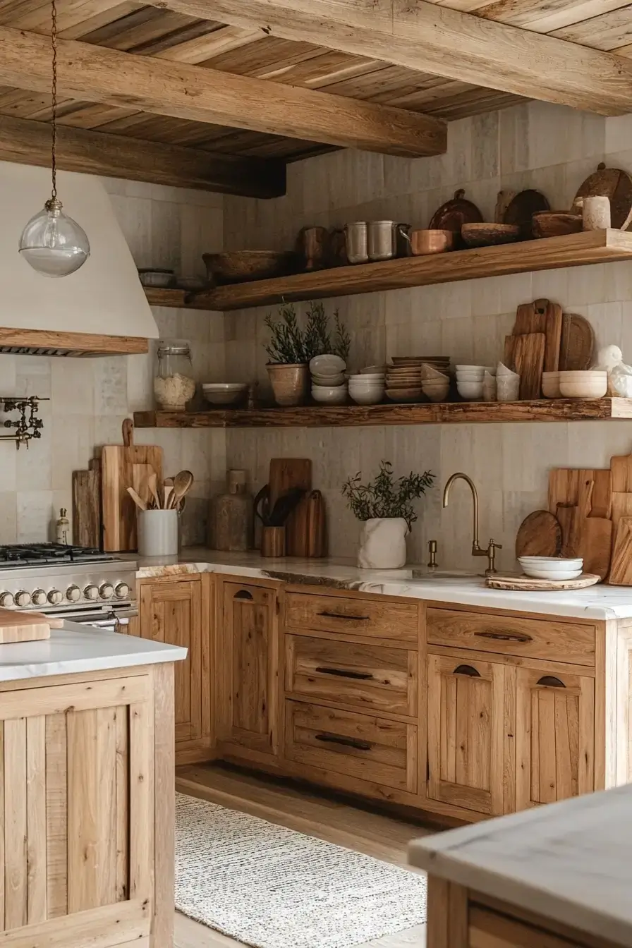 29 Rustic Kitchen Cabinets That Bring Real Wood Warmth Back rustic kitchen cabinets