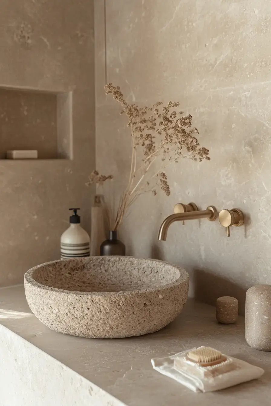 27 Beige Bathroom Looks That Stay Calm Even on Busy Mornings beige bathroom ideas