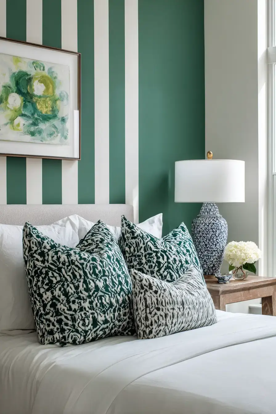 29 Emerald Green Bedroom Ideas for a Deep, Restful Retreat emerald green bedroom