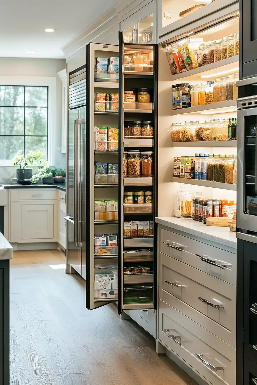 29 Small Pantry Ideas That Use Every Inch Without Feeling Crowded small pantry ideas