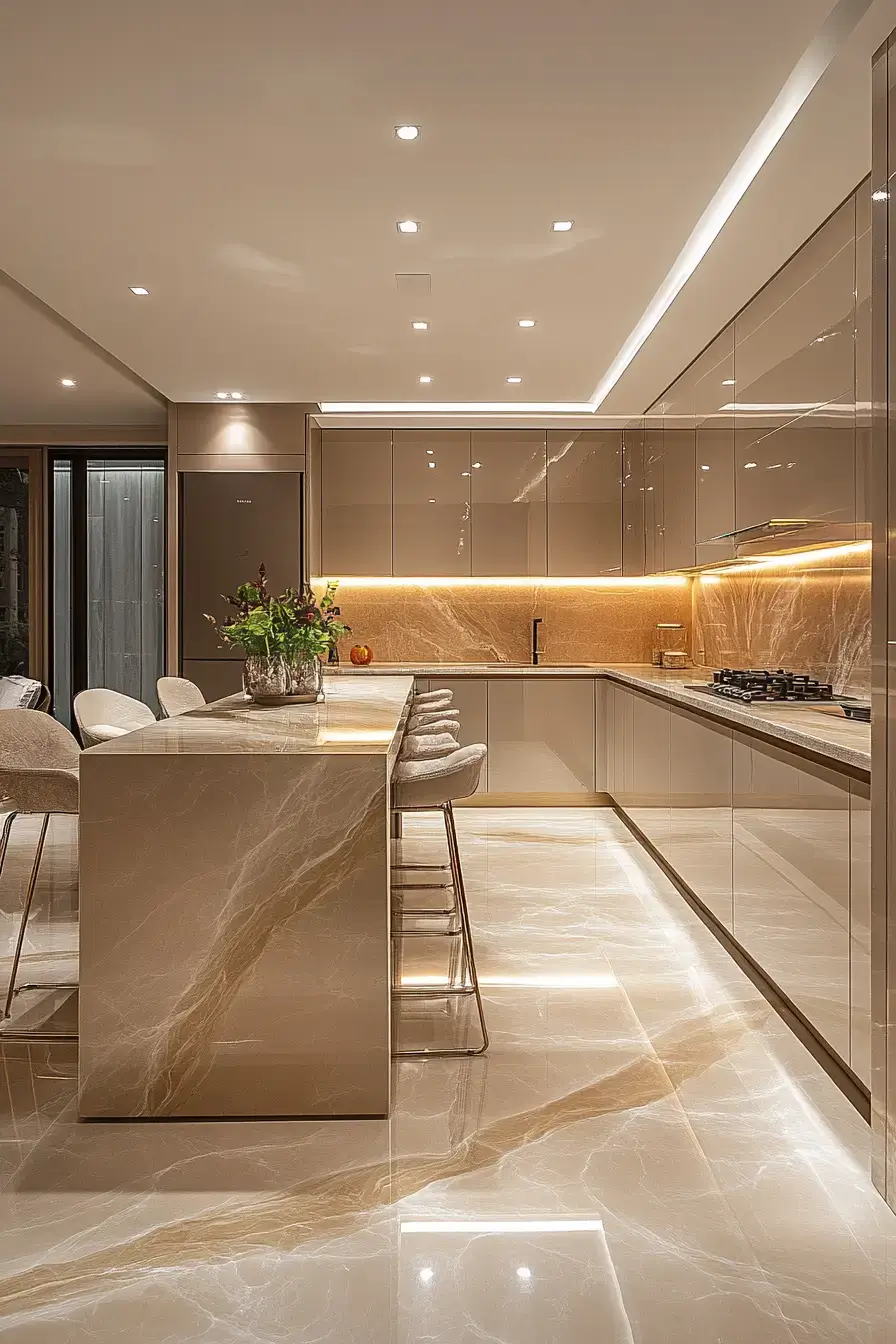 29 Beige Kitchen Ideas That Quietly Shift With the Light All Day beige kitchen