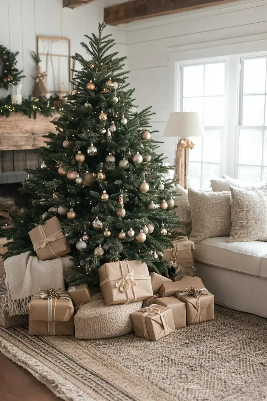 29 Rustic Christmas Decor Ideas That Feel Like an Old-Fashioned Holiday rustic christmas decor
