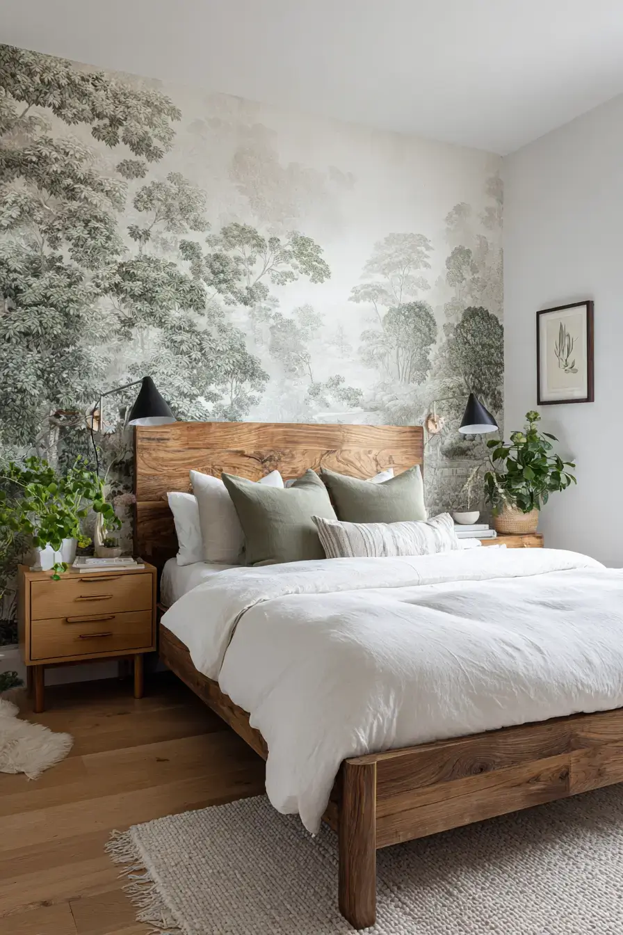 29 Forest Themed Bedroom Ideas That Bring the Woods Indoors forest themed bedroom