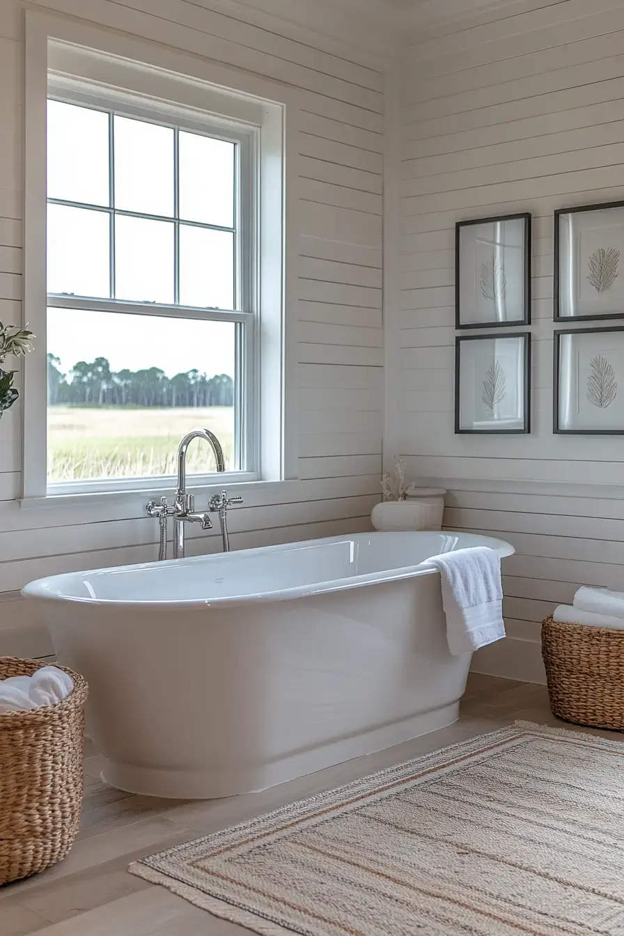 29 Coastal Bathroom Ideas That Feel Like a Tidal Pool Retreat coastal bathroom ideas