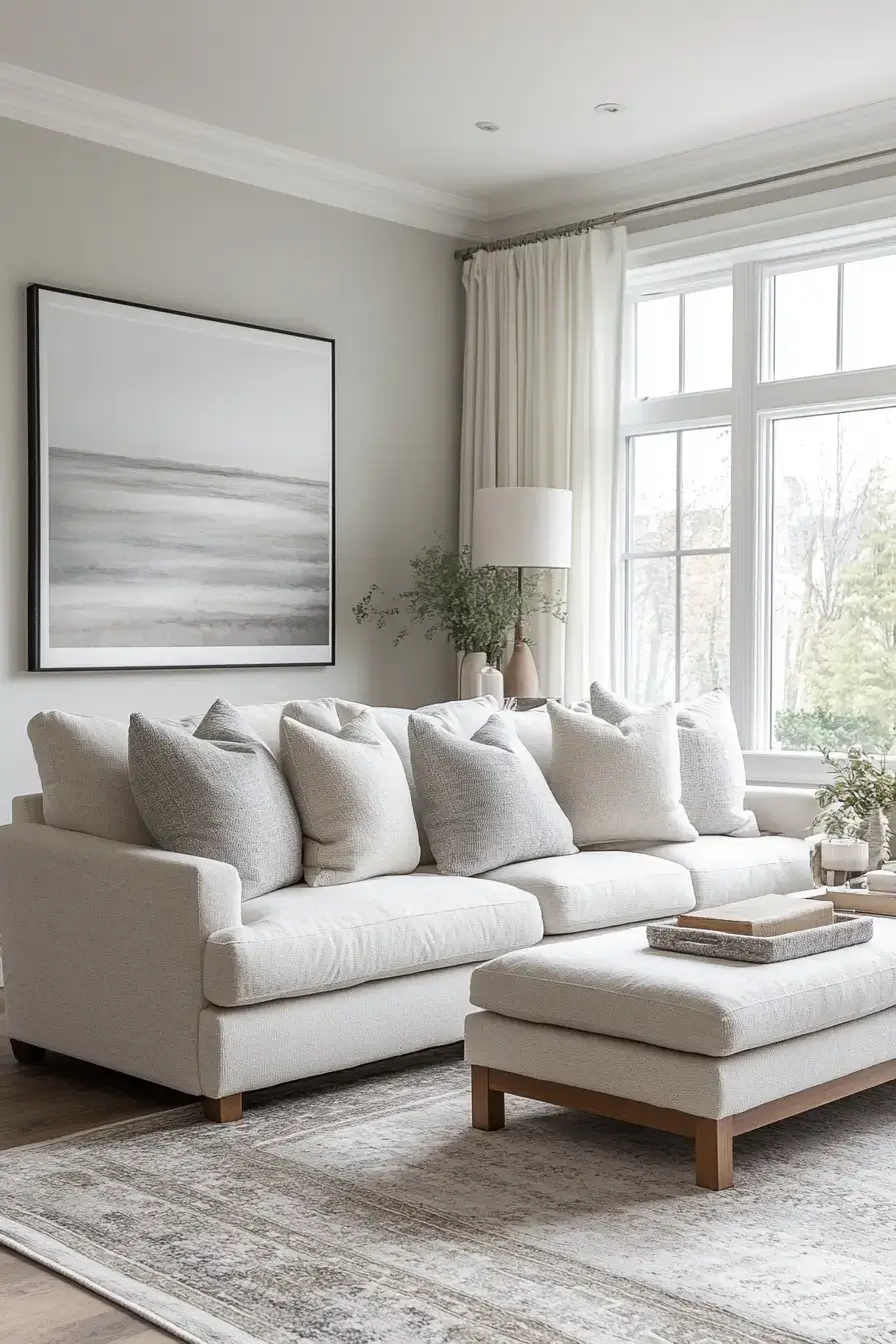 25 Grey and Beige Living Room Mixes That Actually Stay Warm grey and beige living room