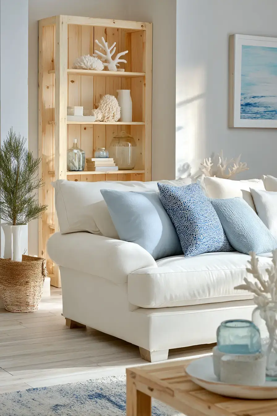 29 Modern Coastal Living Room Ideas With a Clean, Breezy Edge modern coastal living room