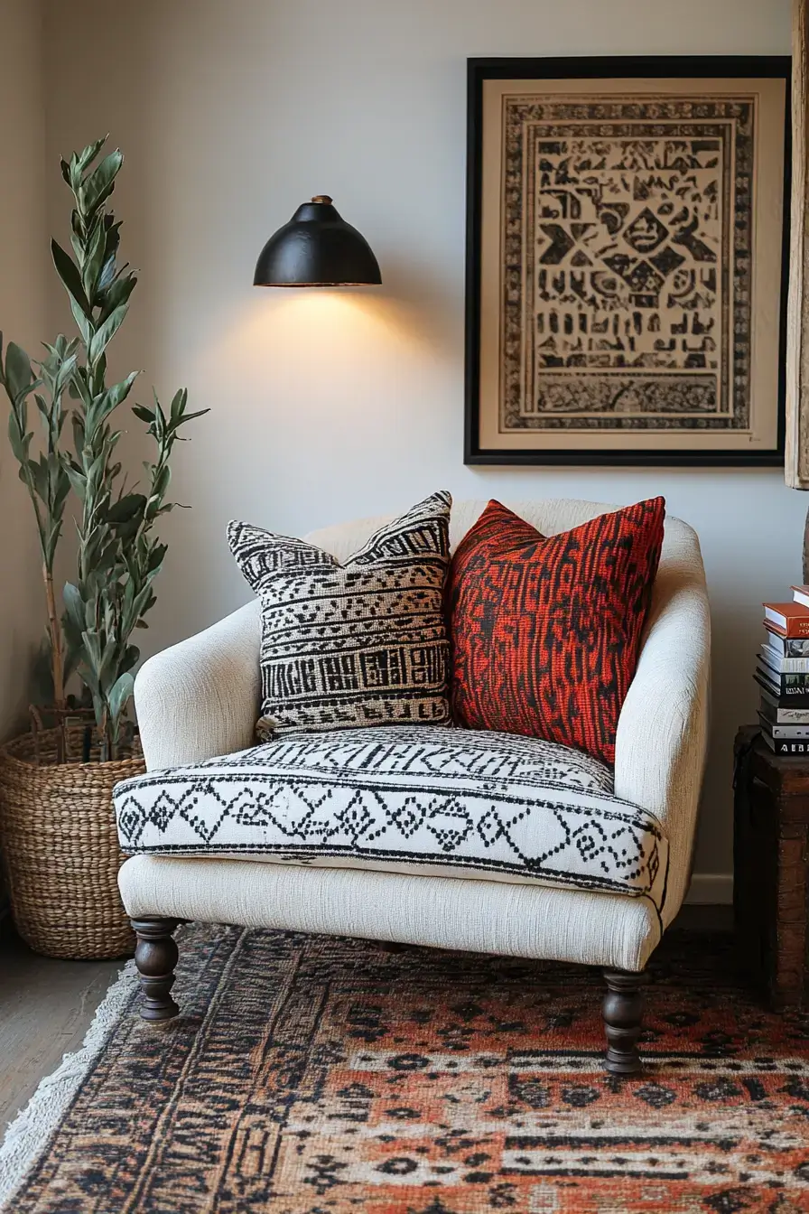 29 Afro Bohemian Style Decor Ideas That Make a Room Feel Collected, Not Decorated afro bohemian style decor