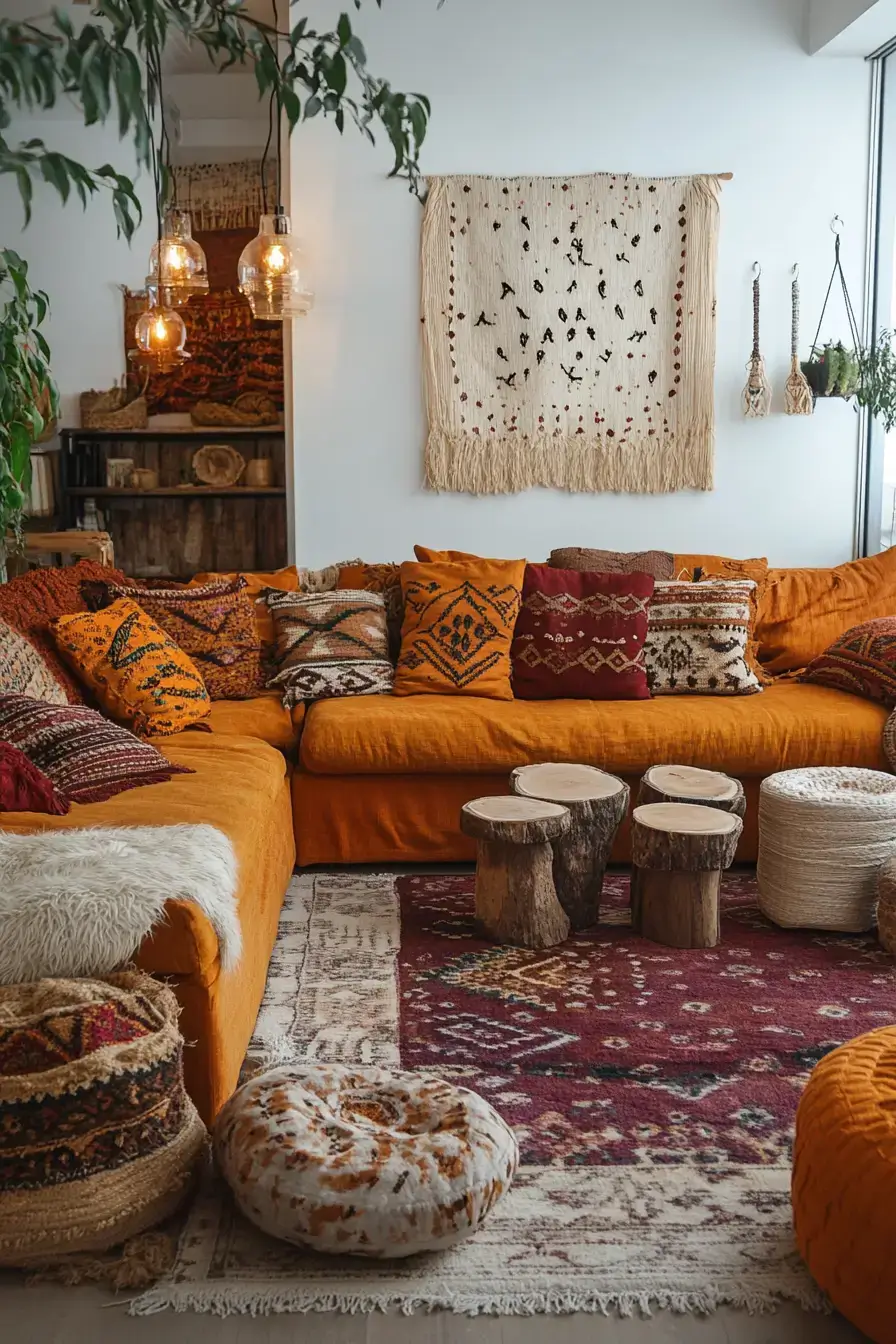 29 Afro Boho Living Room Ideas That Feel Lived-In, Not Staged afro boho living room