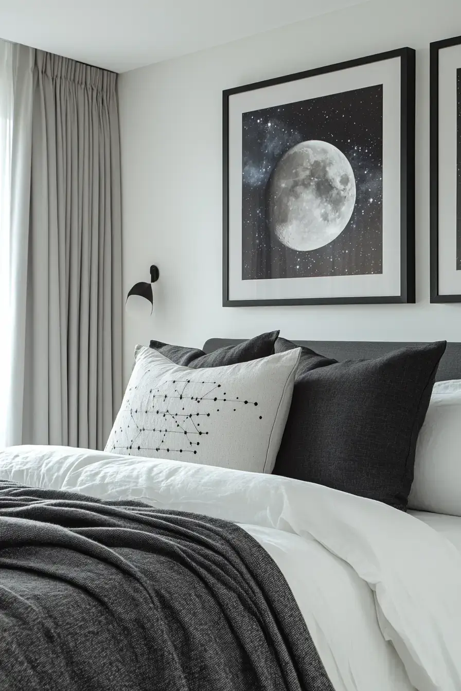 29 Space Themed Bedroom Ideas That Feel Like a Quiet Orbit space themed bedroom