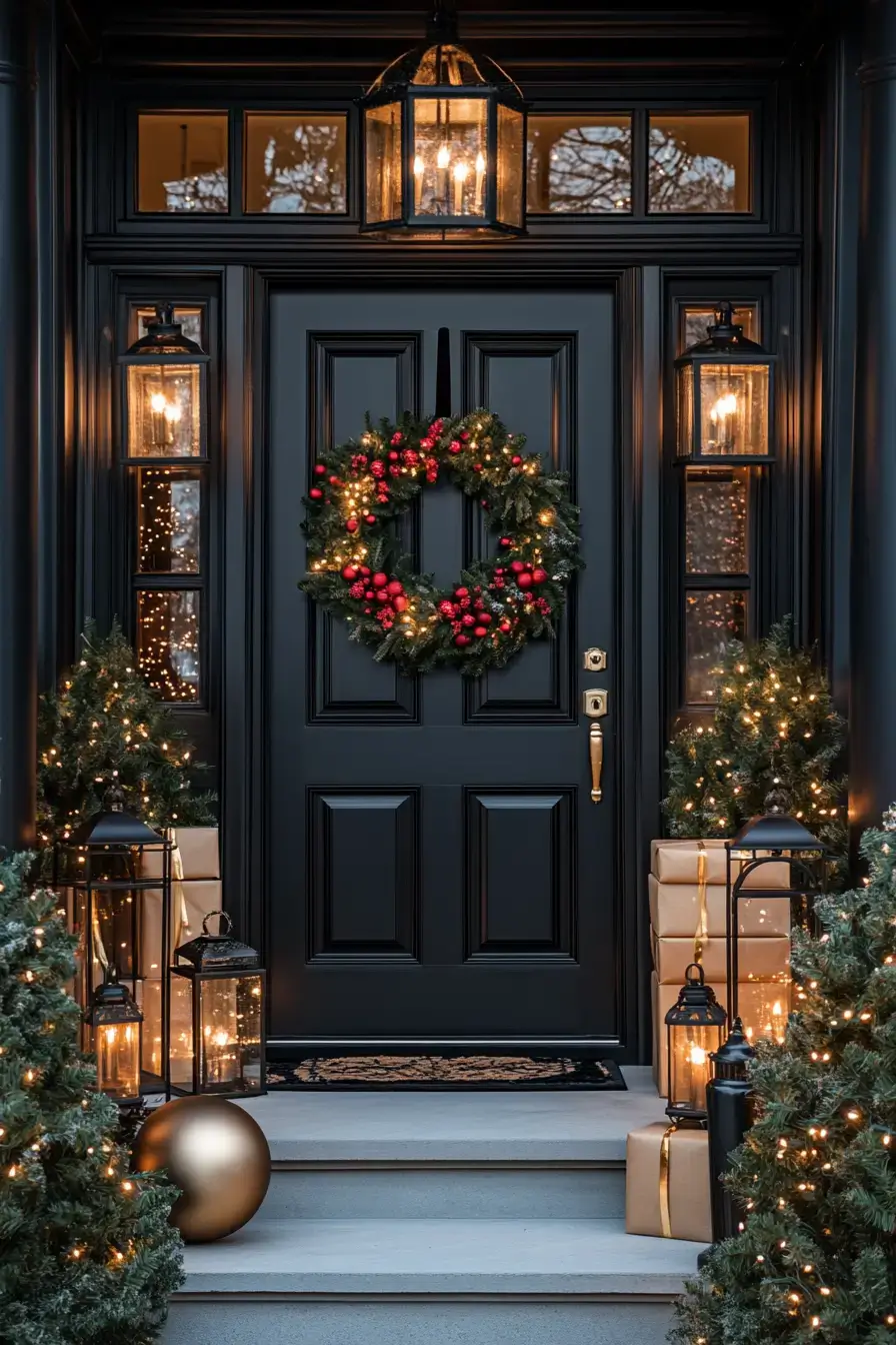 23 Front Porch Christmas Decor Looks That Last Through January front porch christmas decor