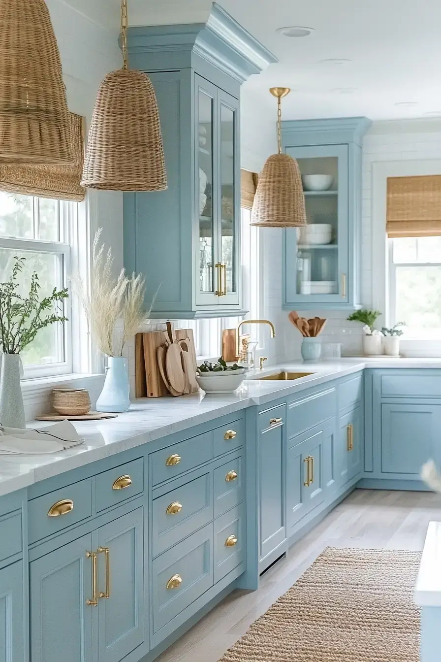 29 Coastal Kitchen Ideas That Carry the Shore Right to the Sink coastal kitchen