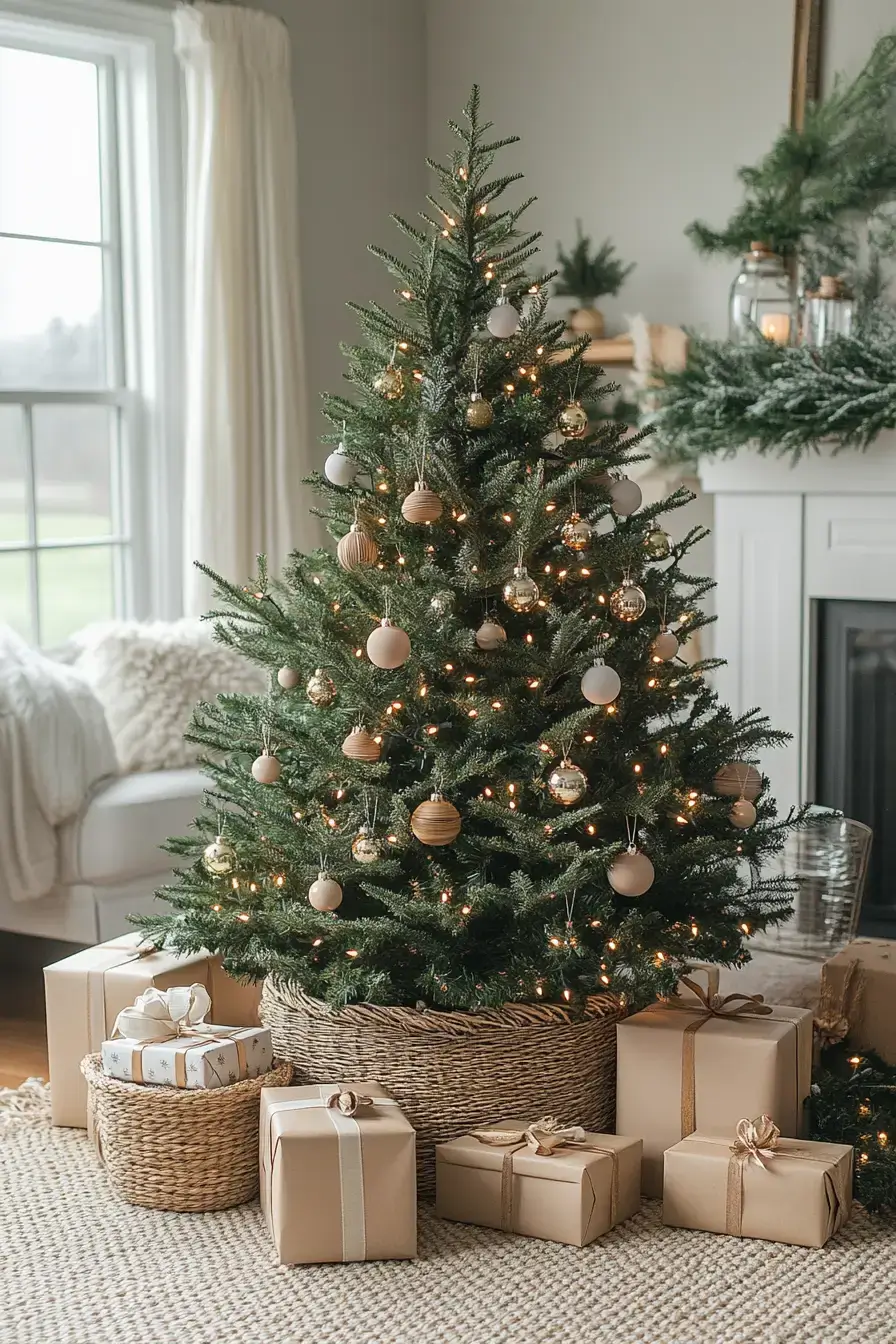 27 Natural Christmas Decor Ideas Using Pine and Dried Citrus natural christmas decor