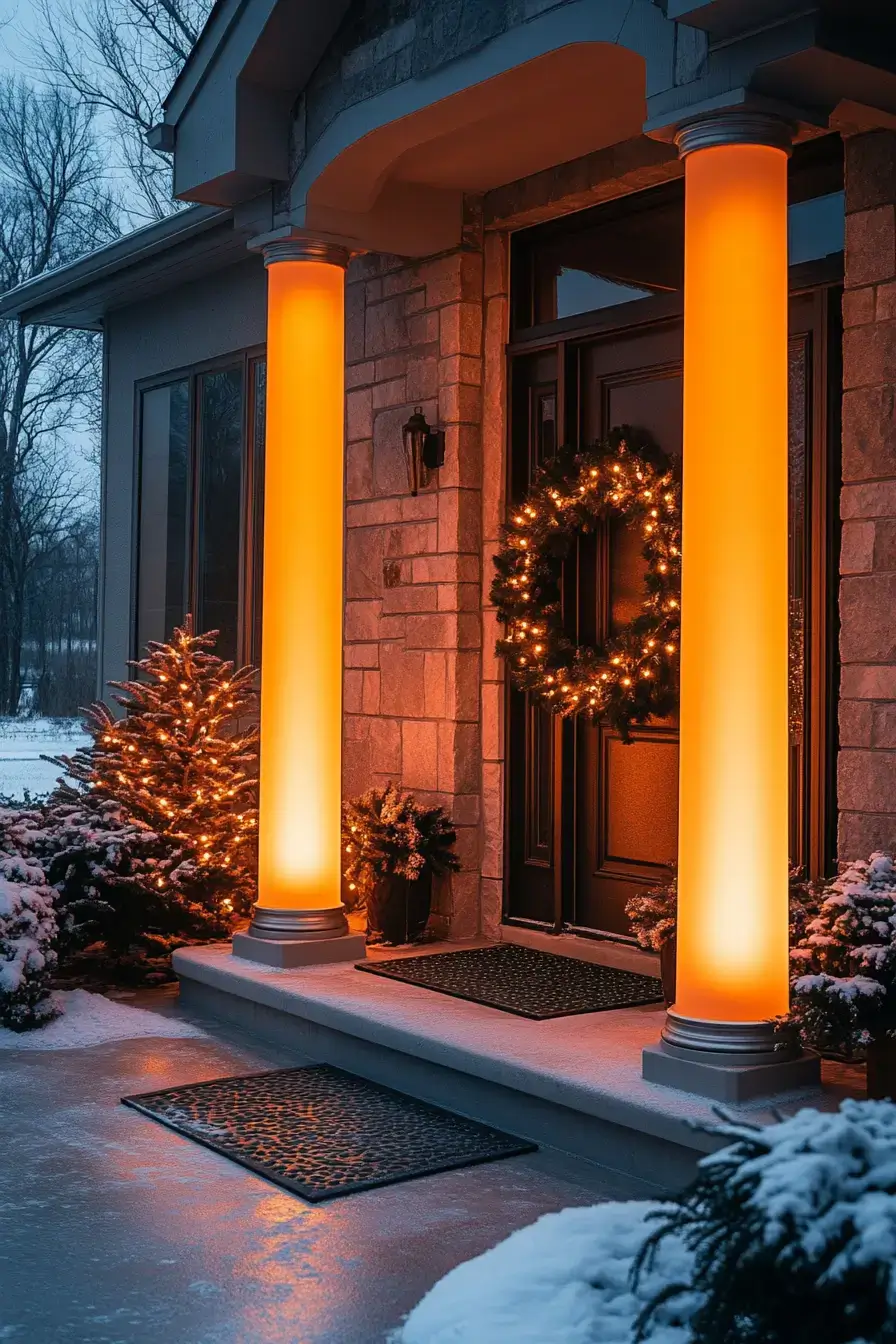 23 Front Porch Christmas Decor Looks That Last Through January front porch christmas decor